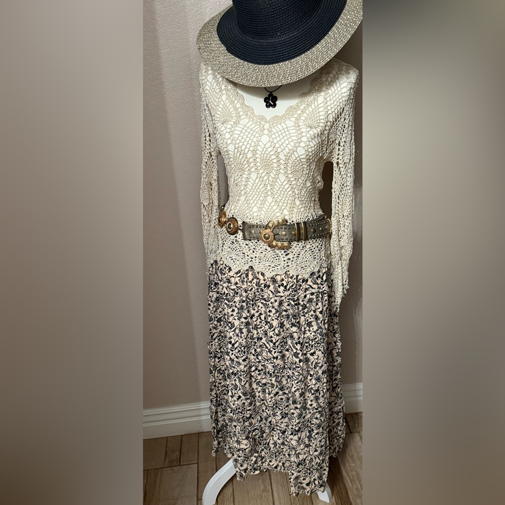 Floral Maxi Skirt
